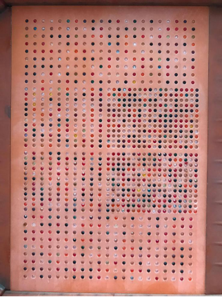 整列好的鉆石零件