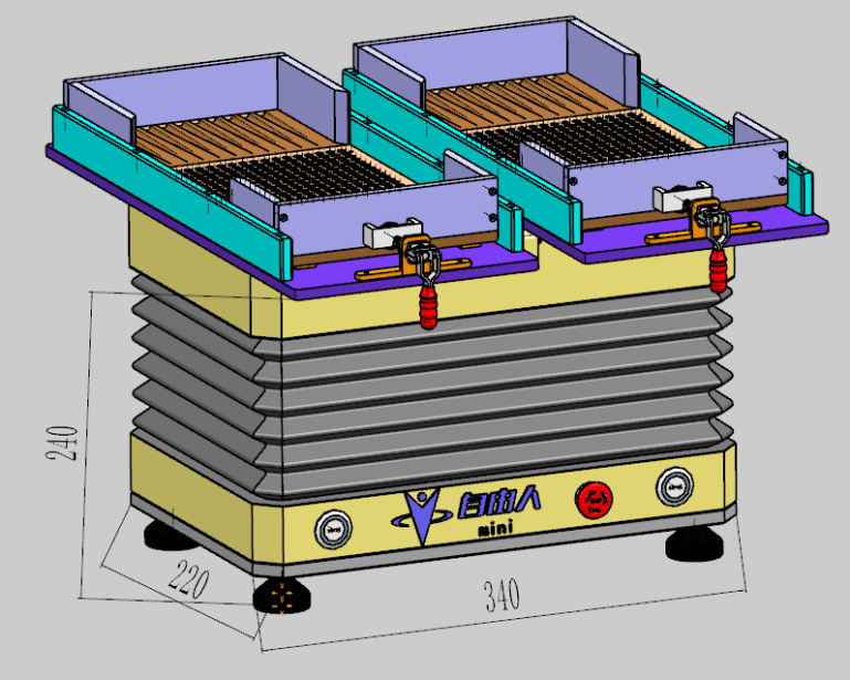 迷你型雙頭雙槽整列機(jī)
