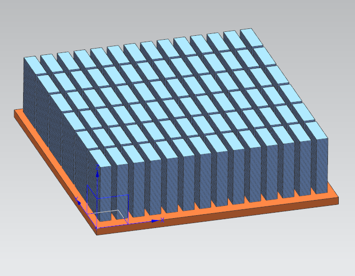 陶瓷片碼垛排列